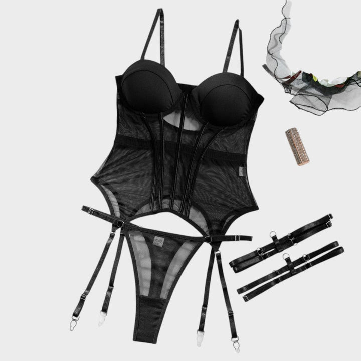 Амбър | Френски комплект бельо