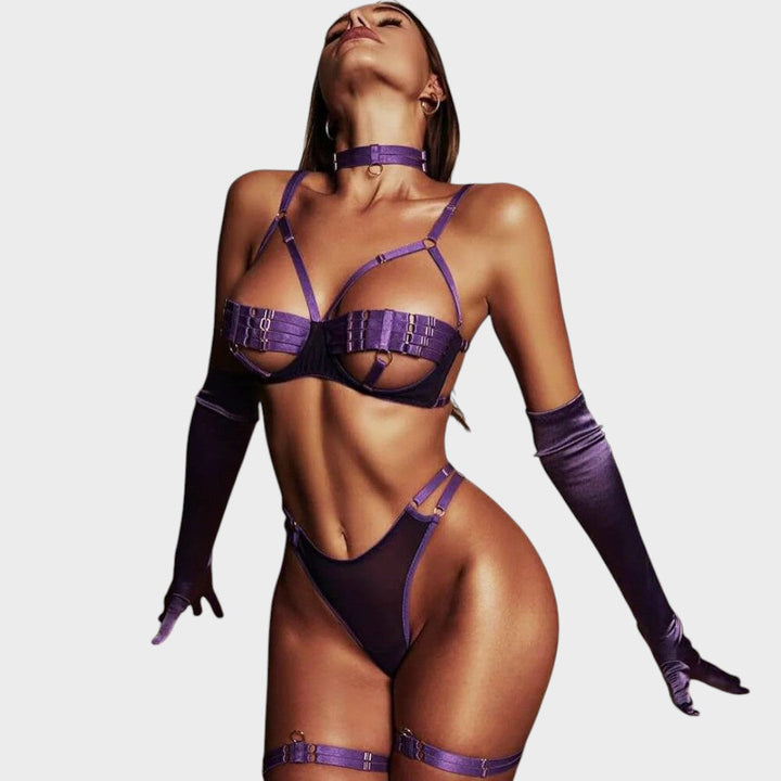 Аманда | 4-частен комплект бельо