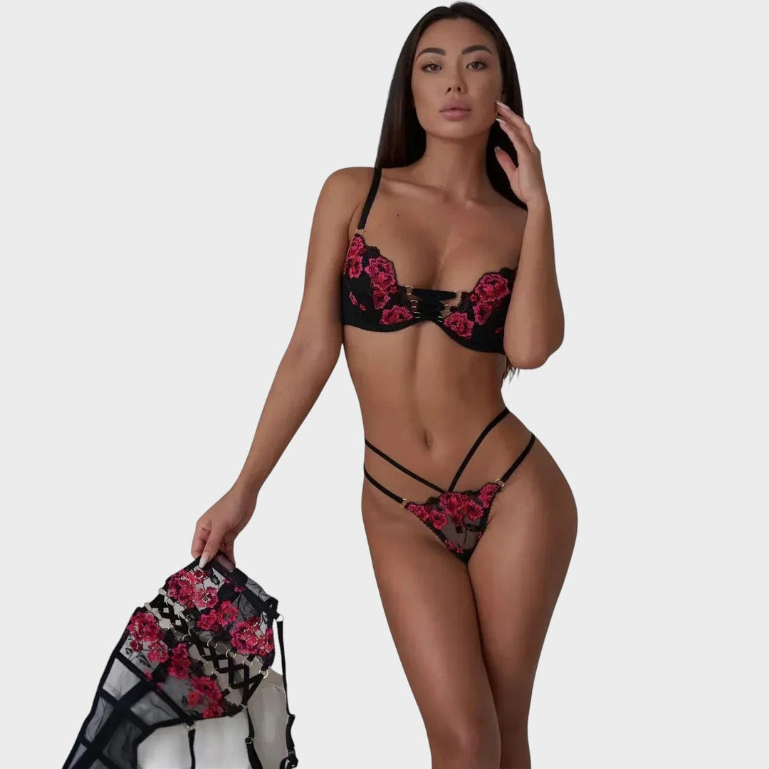 Сара | 3-частен комплект бельо