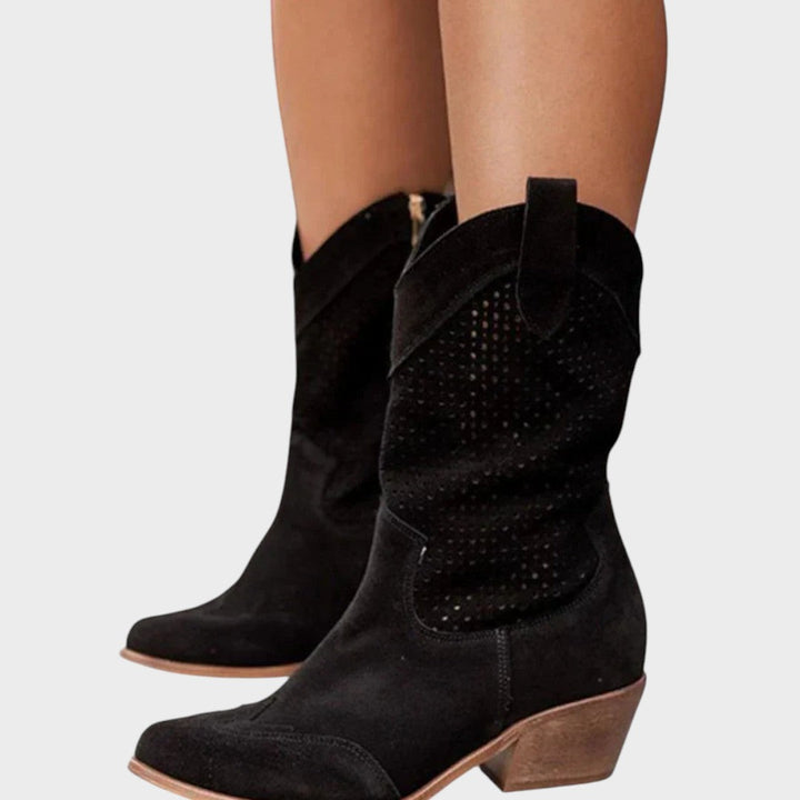 Фие | Смарт Ковбойски ботуши с цип