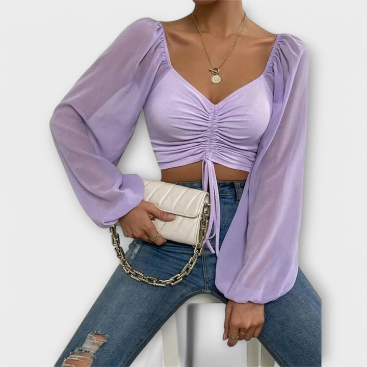 Жаклин - Универсална вечерна блуза