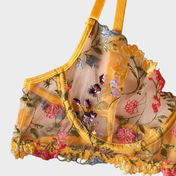 Дейзи | 3-частен френски комплект бельо