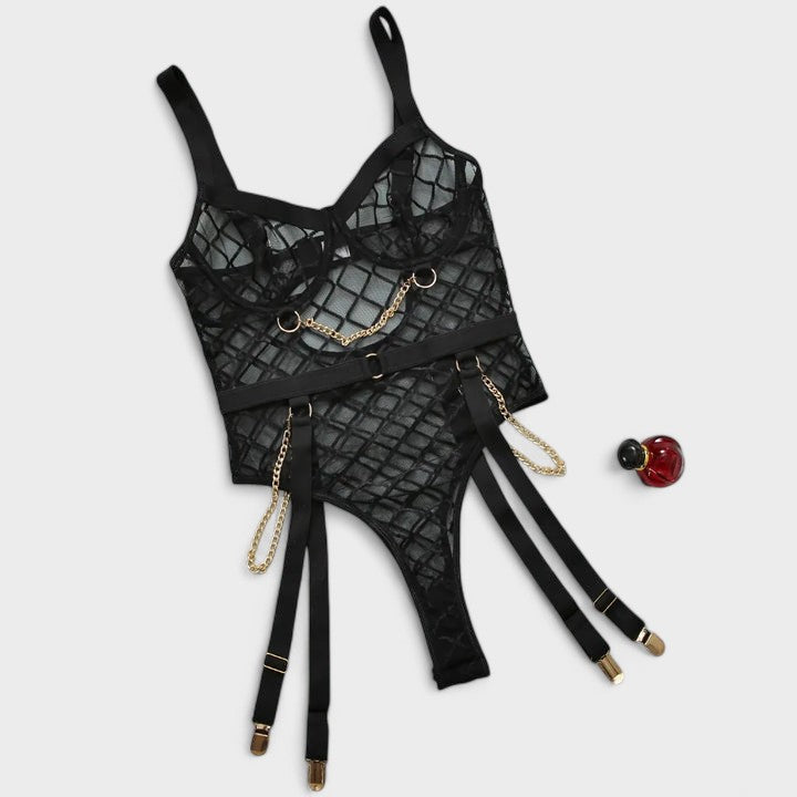 Есмирa | Боди с дантела