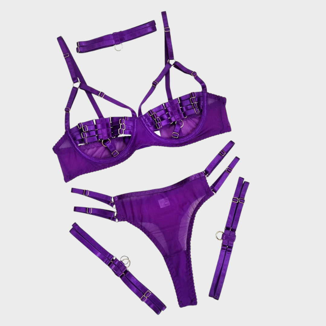 Аманда | 4-частен комплект бельо