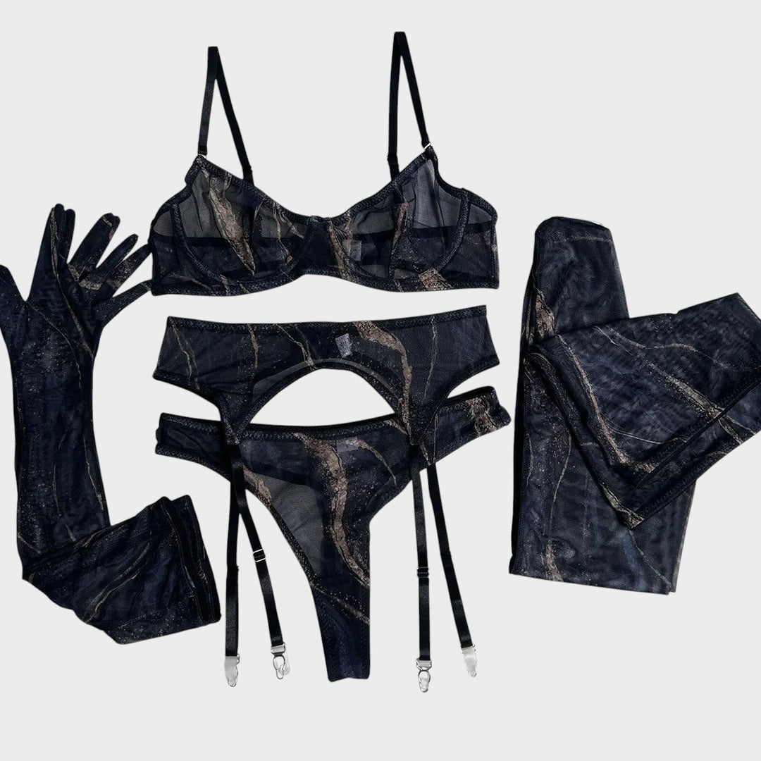 Серена | 5-частен комплект бельо с Tie-Dye