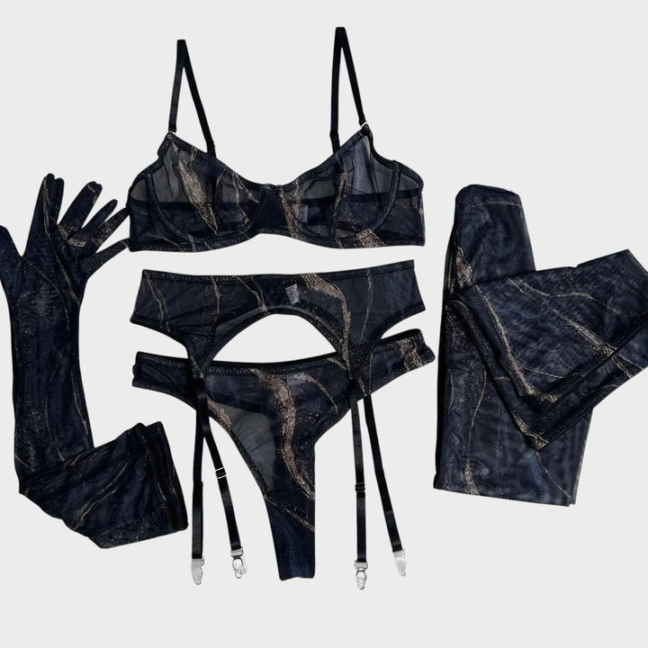 Серена | 5-частен комплект бельо с Tie-Dye