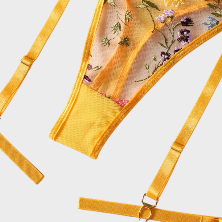 Дейзи | 3-частен френски комплект бельо