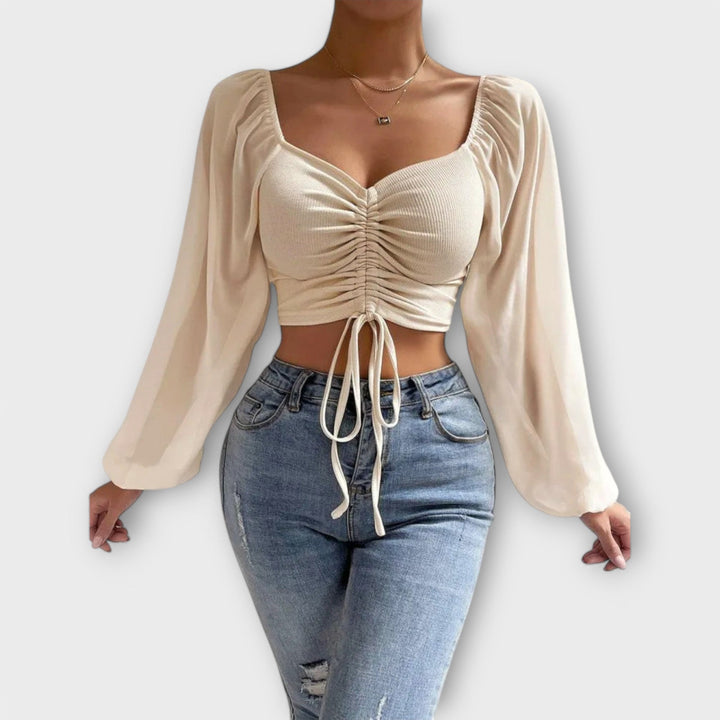 Жаклин - Универсална вечерна блуза