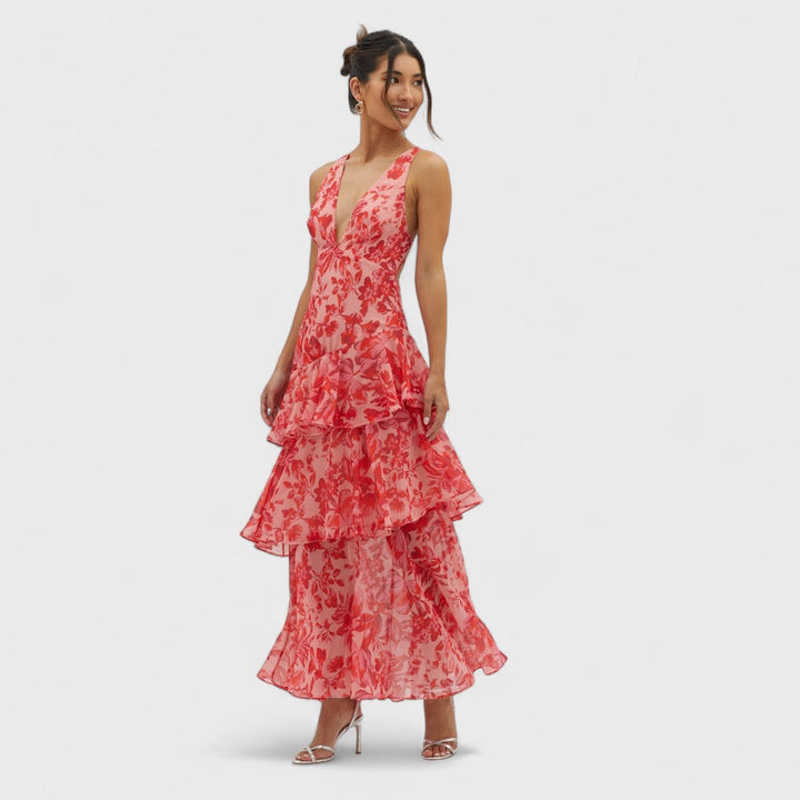 Кристина | Bloom Shift Миди Рокля