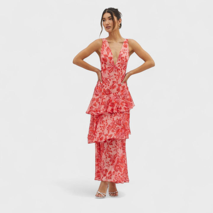 Кристина | Bloom Shift Миди Рокля