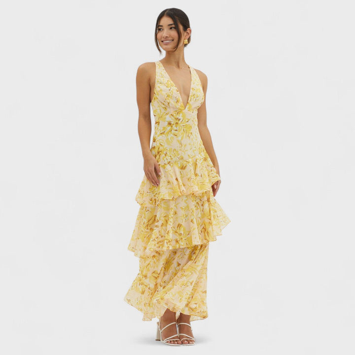 Кристина | Bloom Shift Миди Рокля