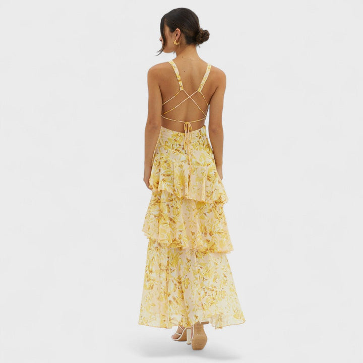 Кристина | Bloom Shift Миди Рокля