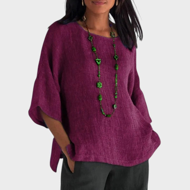 София | Лека, мека блуза от лен