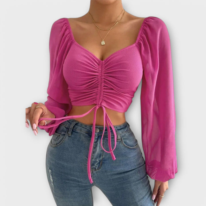 Жаклин - Универсална вечерна блуза