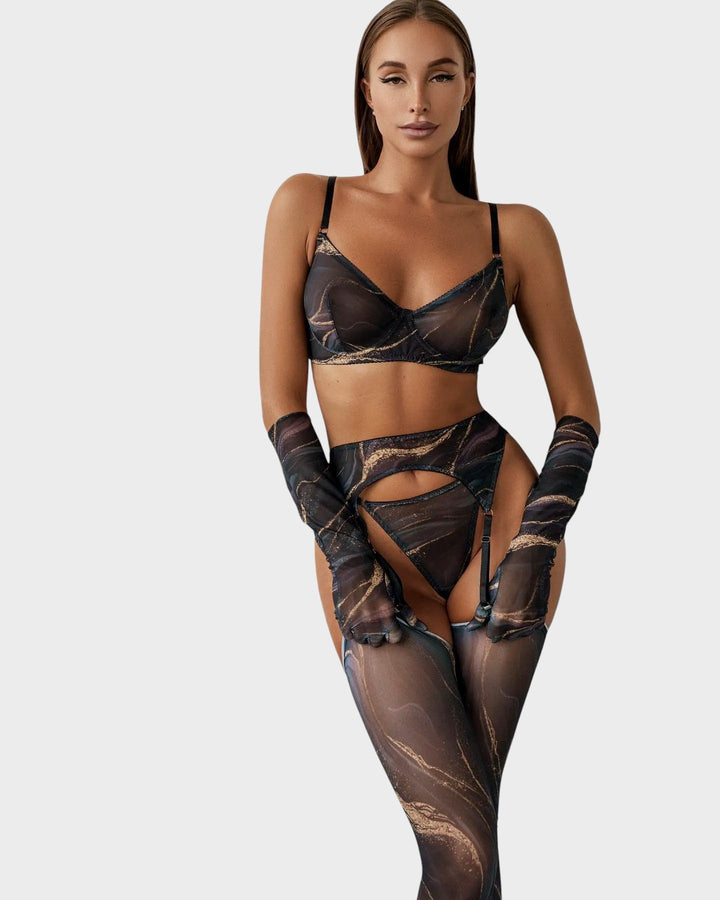 Серена | 5-частен комплект бельо с Tie-Dye