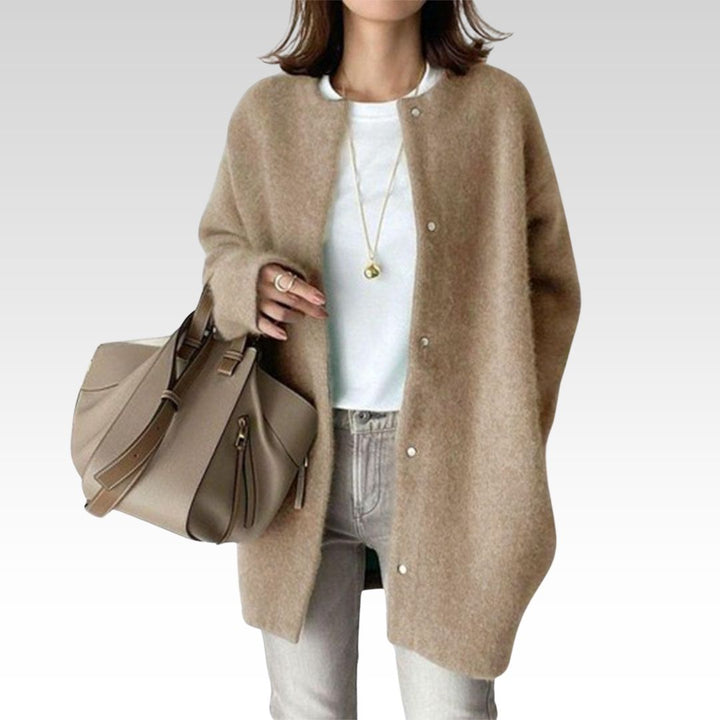 Руперта | Елегантен пуловер с закопчаване за жени