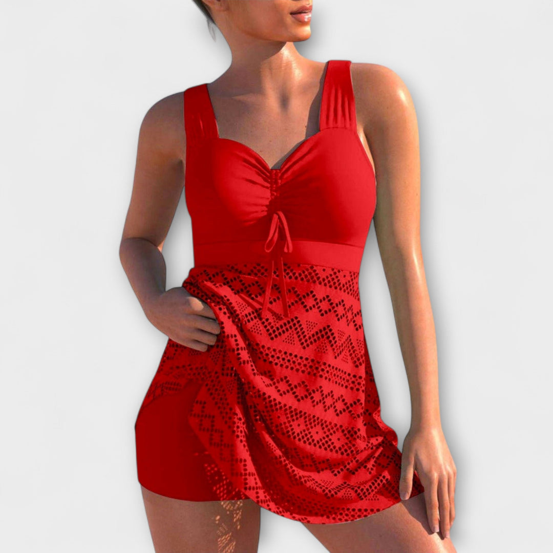 Исабела™ | Двукомпонентен бански костюм с пола