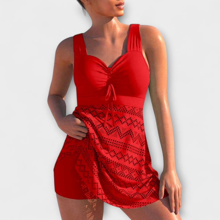 Исабела™ | Двукомпонентен бански костюм с пола