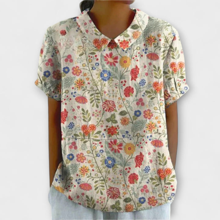 Криси - Цветна блуза