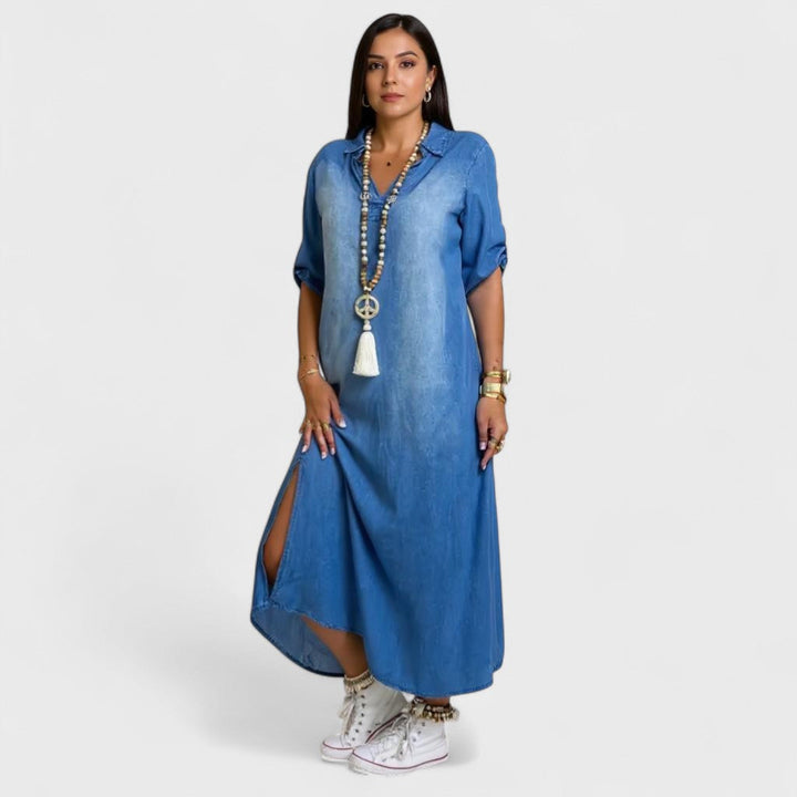 Ilse™ | Лятна риза с копчета