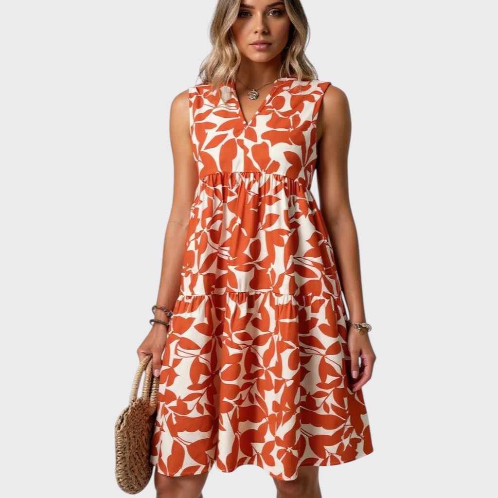 Таша | Цъфтящо плаващо рокля