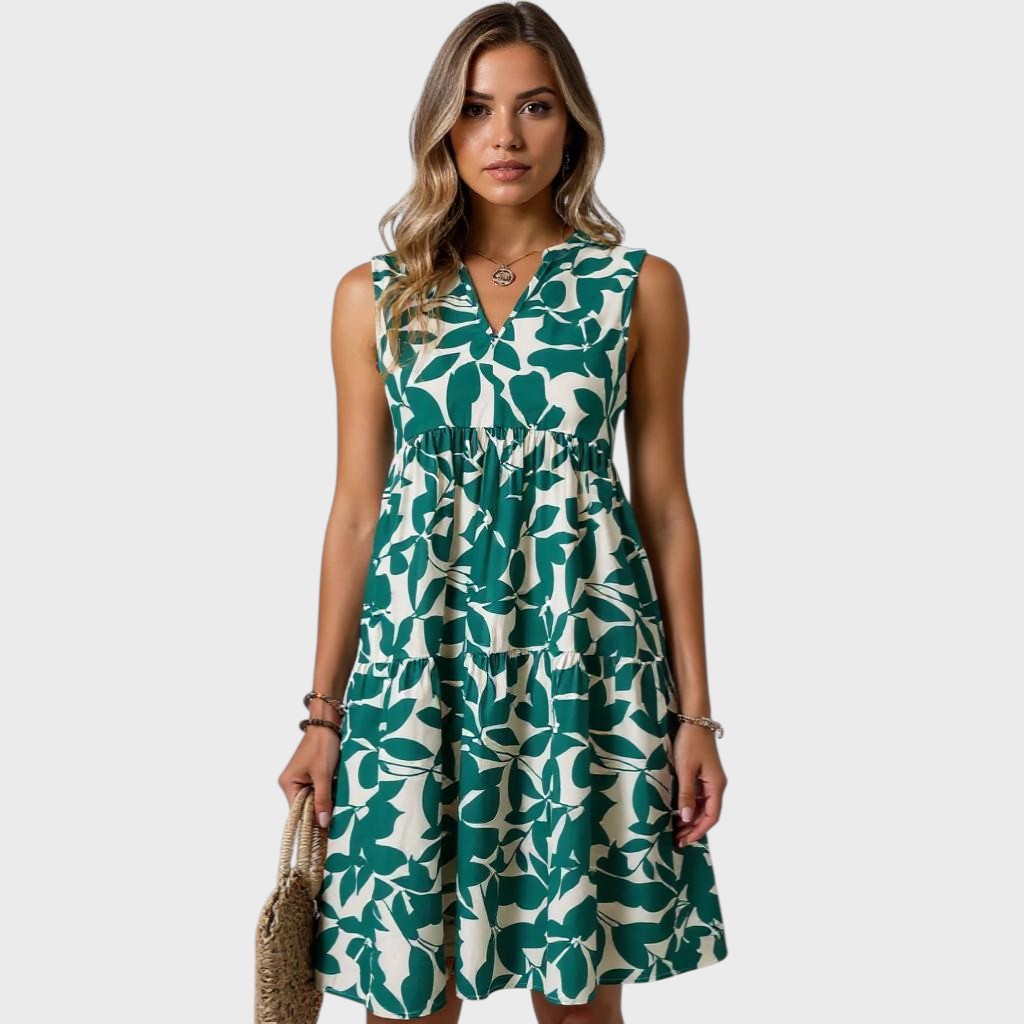 Таша | Цъфтящо плаващо рокля