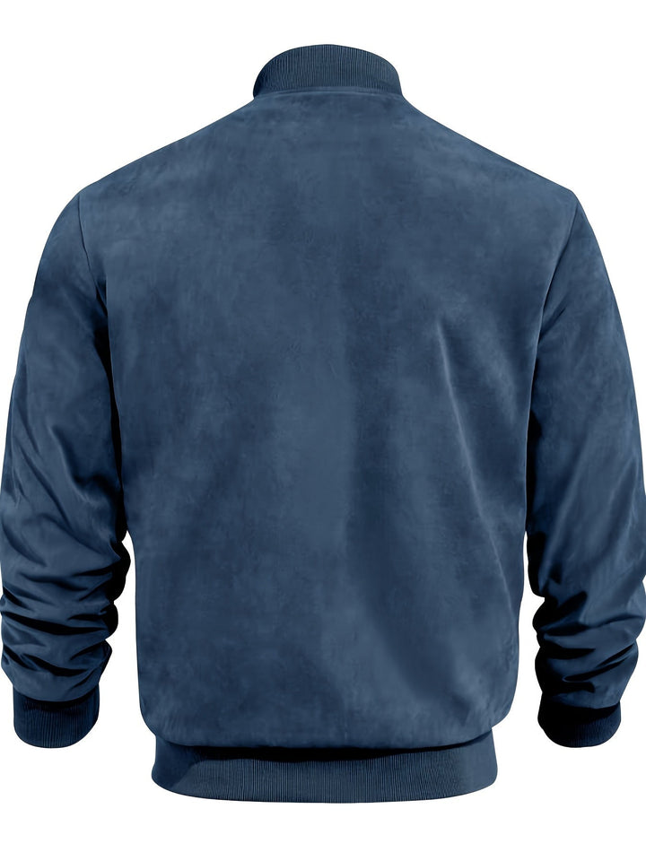 Ларс | Ретро мъжко яке с вид на велур