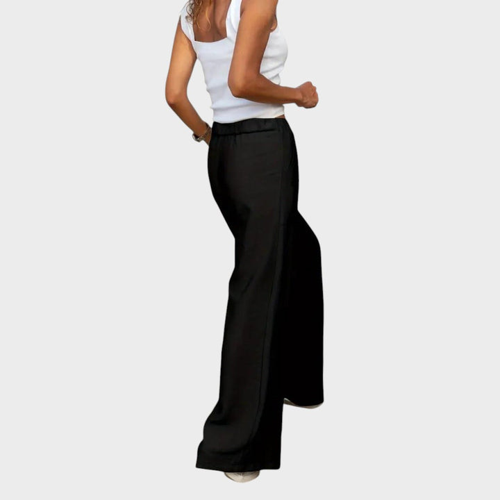 Yola™ - Дълги, неформални панталони с висока талия за жени