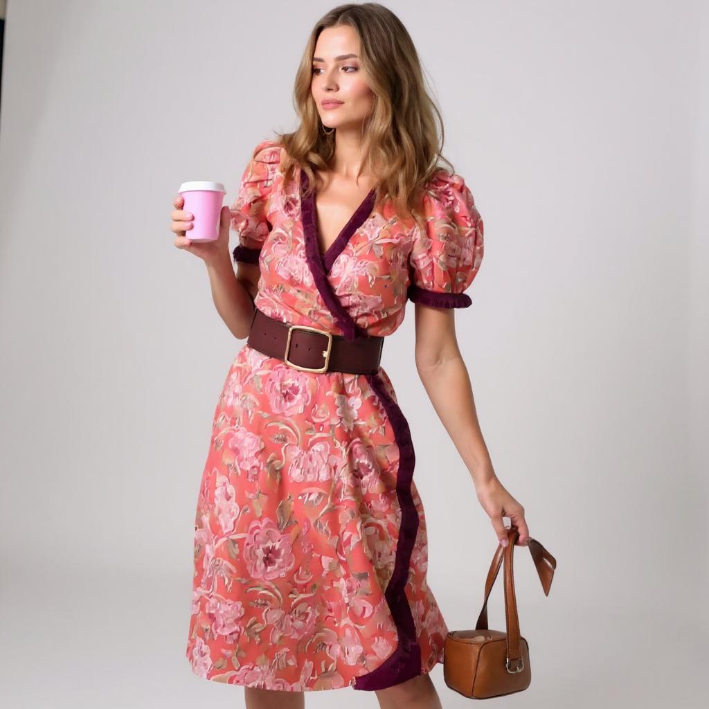 ПАМЕЛА™ | Елегантни розови рокли