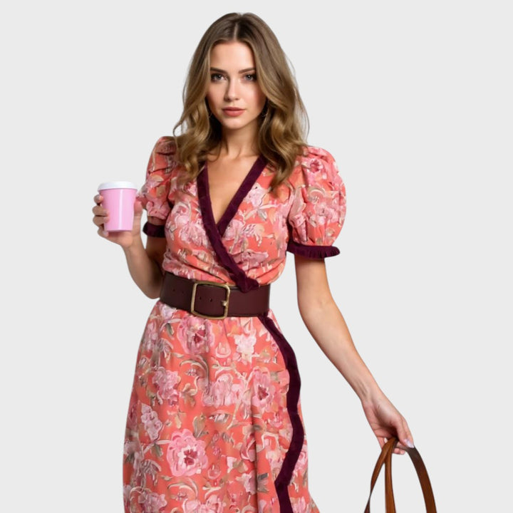 ПАМЕЛА™ | Елегантни розови рокли