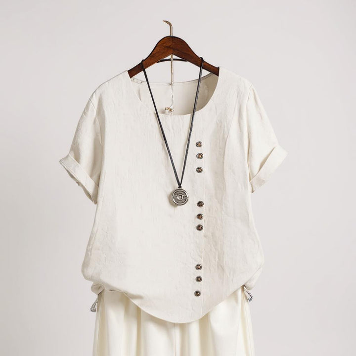 KAYLA™  | Дамска блуза с къси ръкави