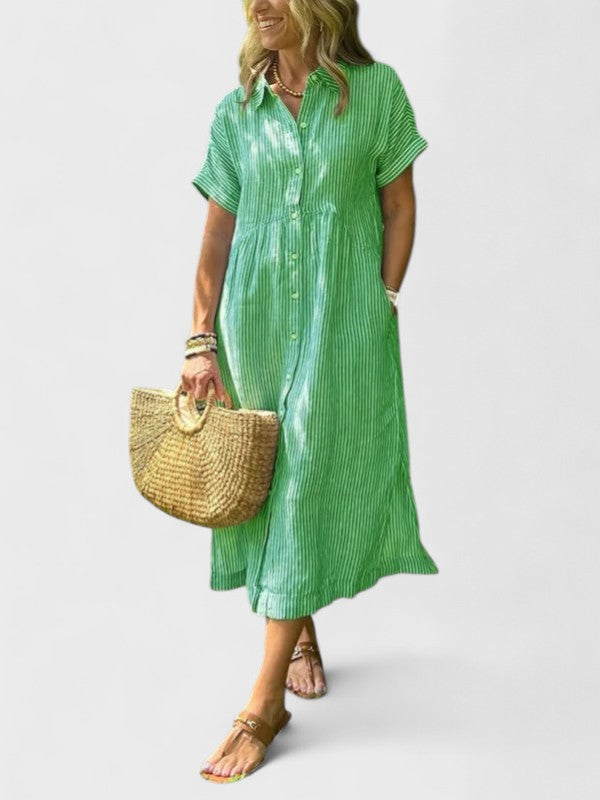 FLORA | Ризести рокли с джобове