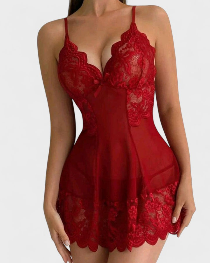 Оливие | Едноцветна блонди рокля с презрамки