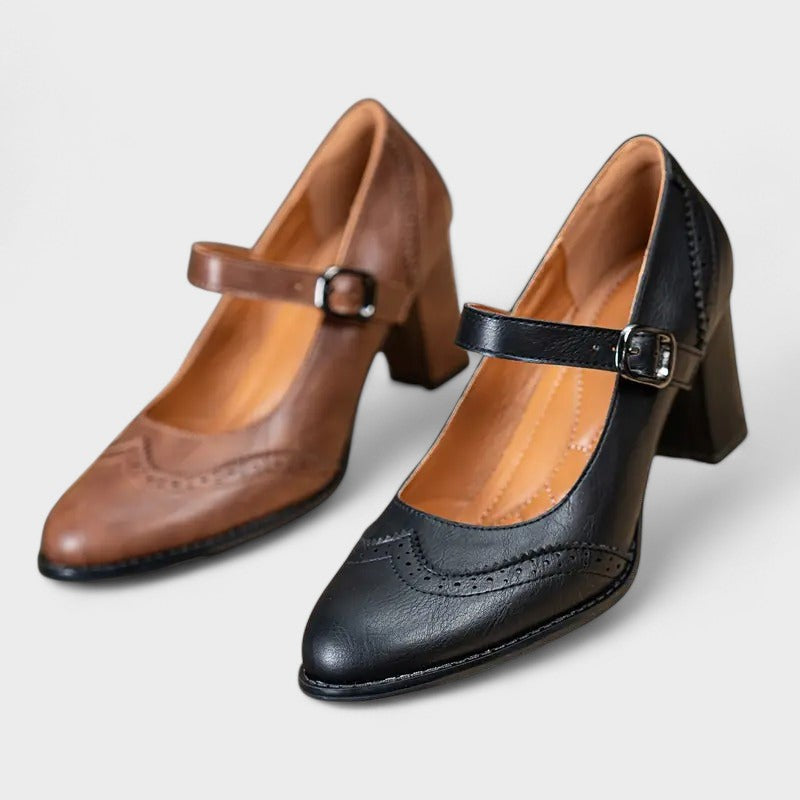 Камилa | Ортопедични кожени обувки