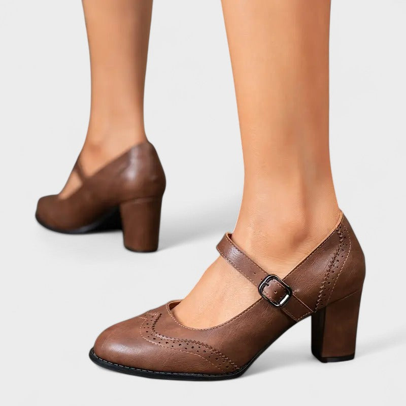 Камилa | Ортопедични кожени обувки