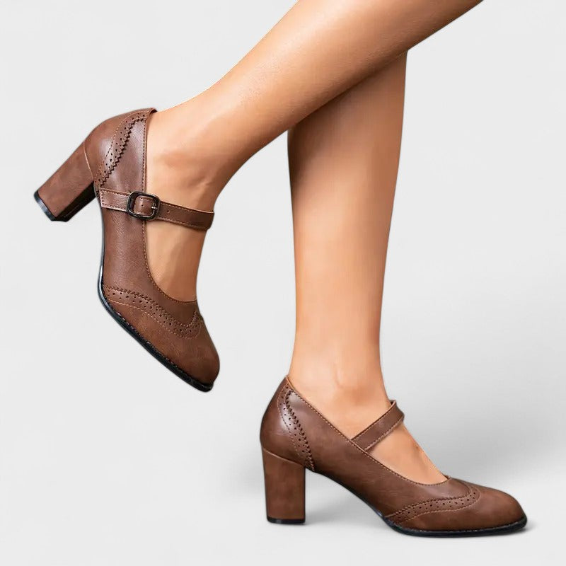 Камилa | Ортопедични кожени обувки