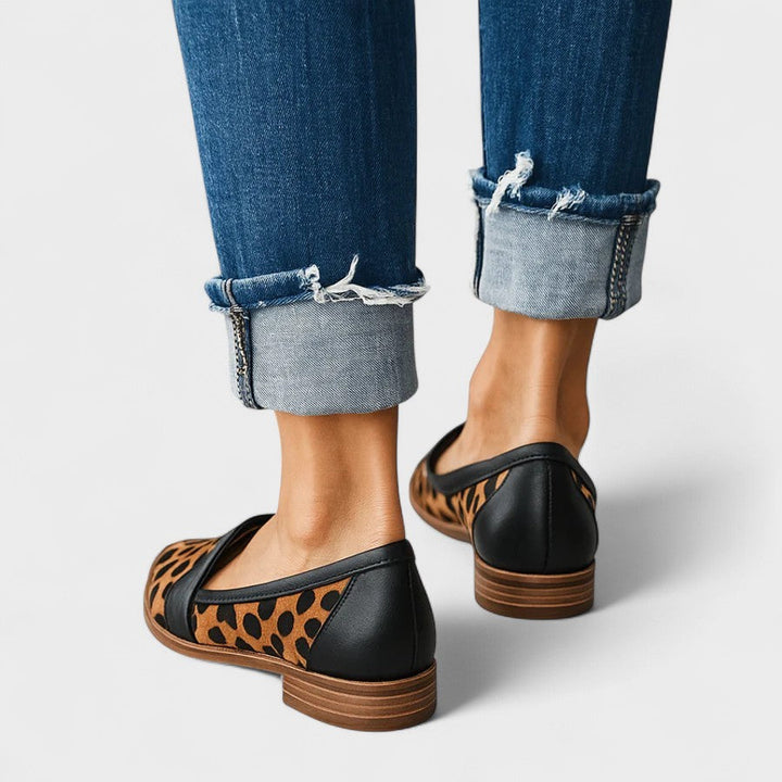 Роня | Ортопедични кожени мокасини