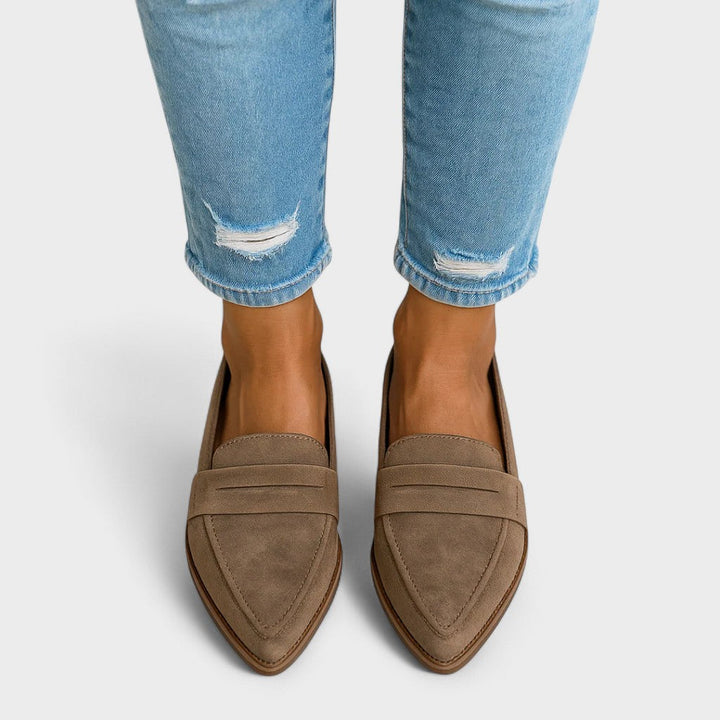 Роня | Ортопедични кожени мокасини