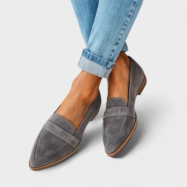 Роня | Ортопедични кожени мокасини