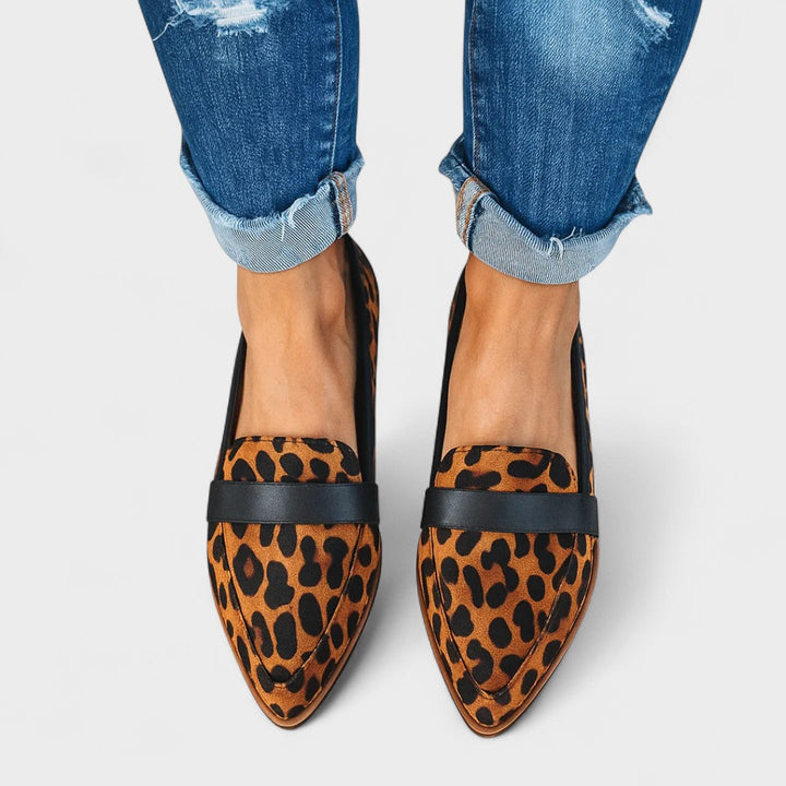 Роня | Ортопедични кожени мокасини