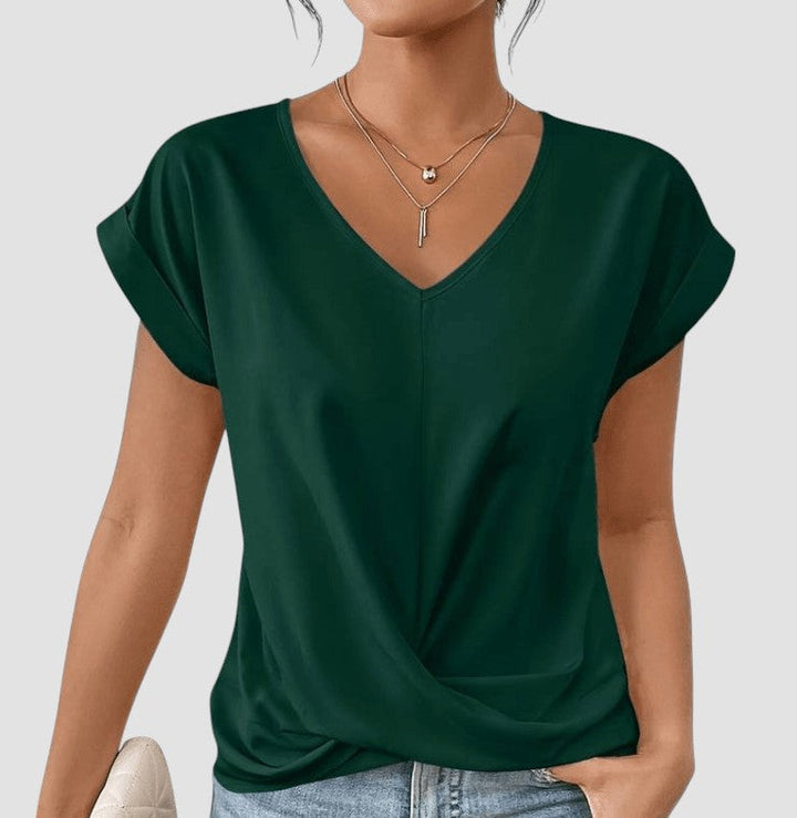 Luna™ | Фигура подчертаващ топ с V-образно деколте