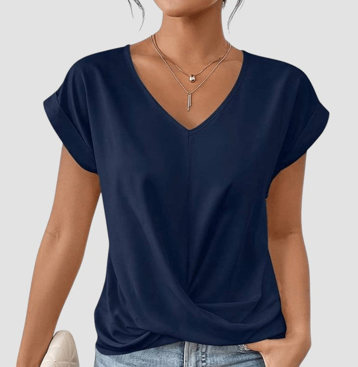 Luna™ | Фигура подчертаващ топ с V-образно деколте