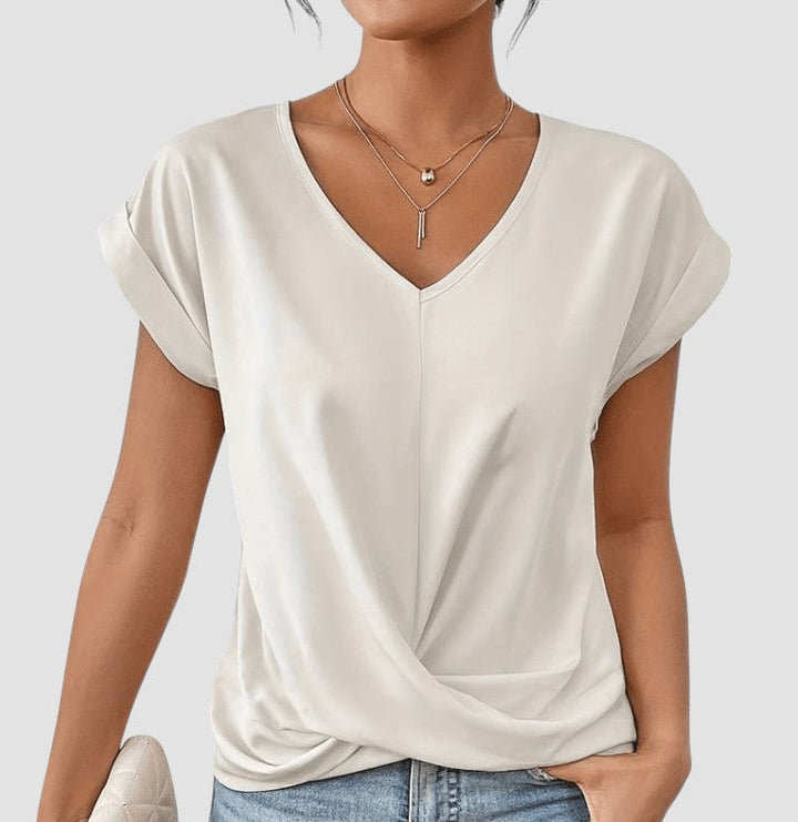 Luna™ | Фигура подчертаващ топ с V-образно деколте