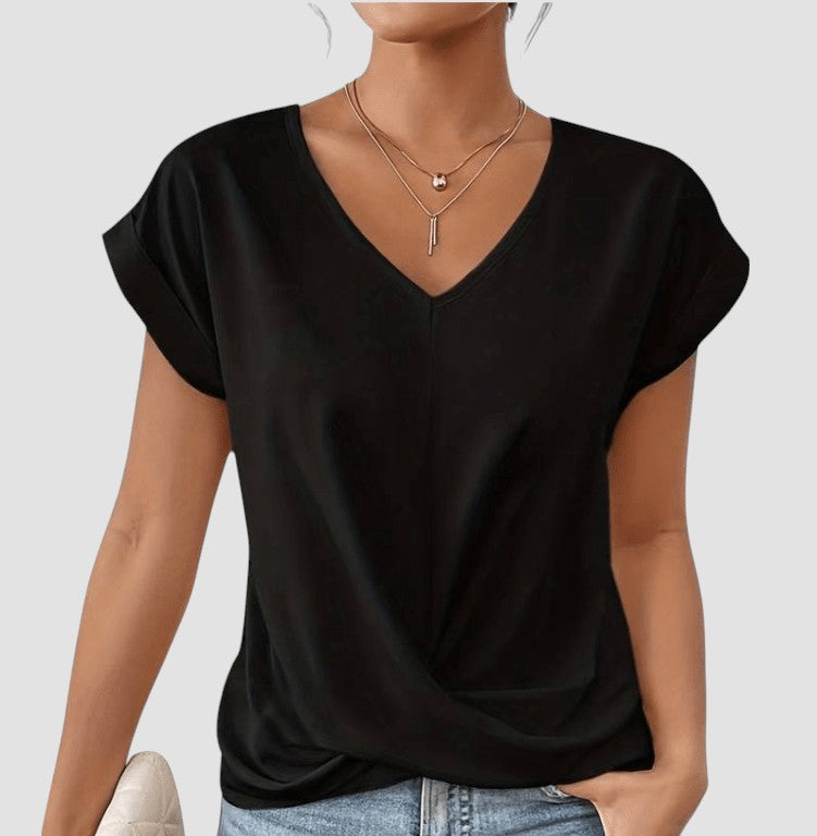 Luna™ | Фигура подчертаващ топ с V-образно деколте