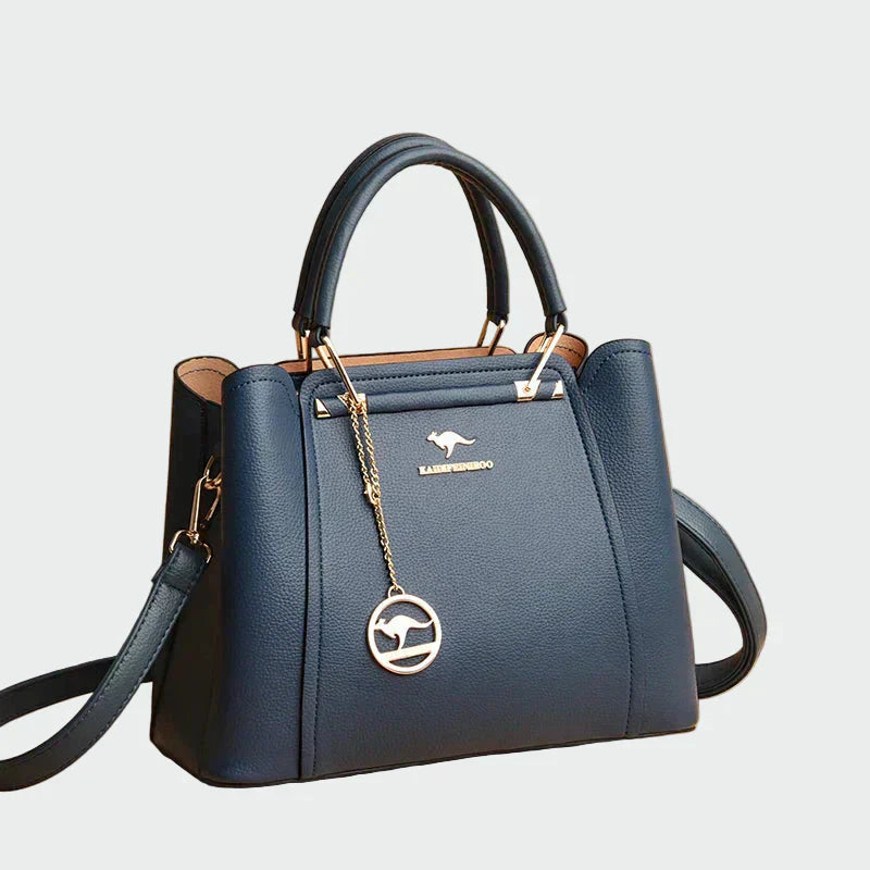 Луксозна кожена пътна чанта