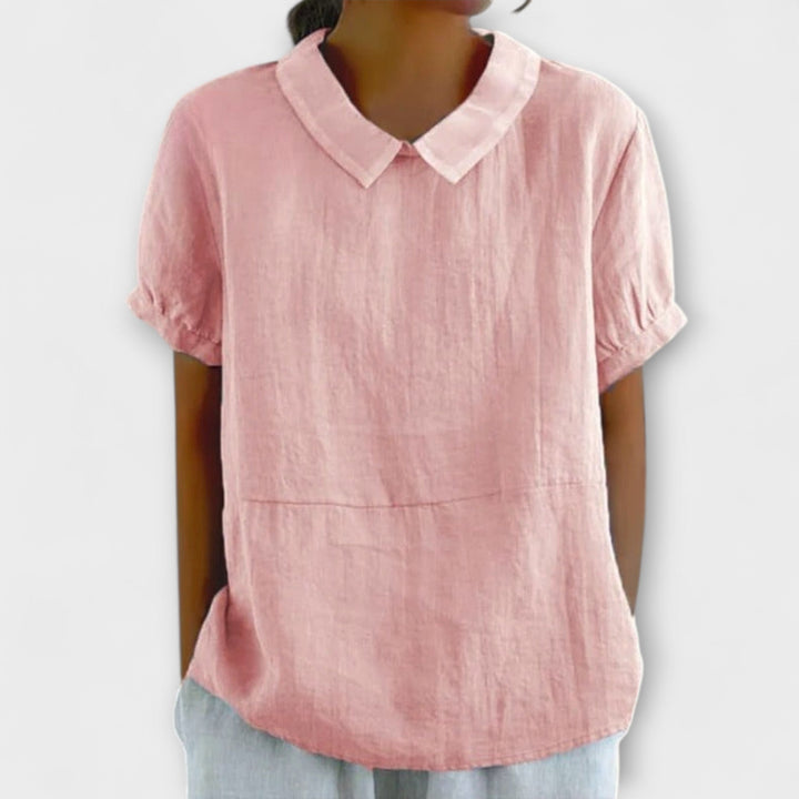 Лия - Къс ръкав Блуза