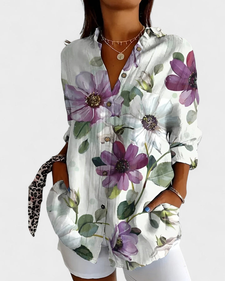 DORTHE | Блуза с цветен принт