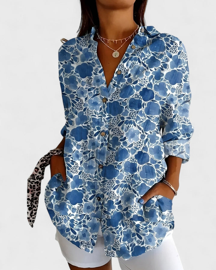 DORTHE | Блуза с цветен принт