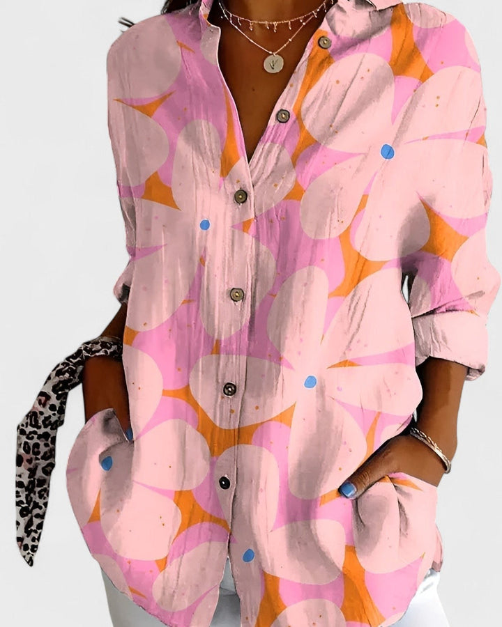 DORTHE | Блуза с цветен принт